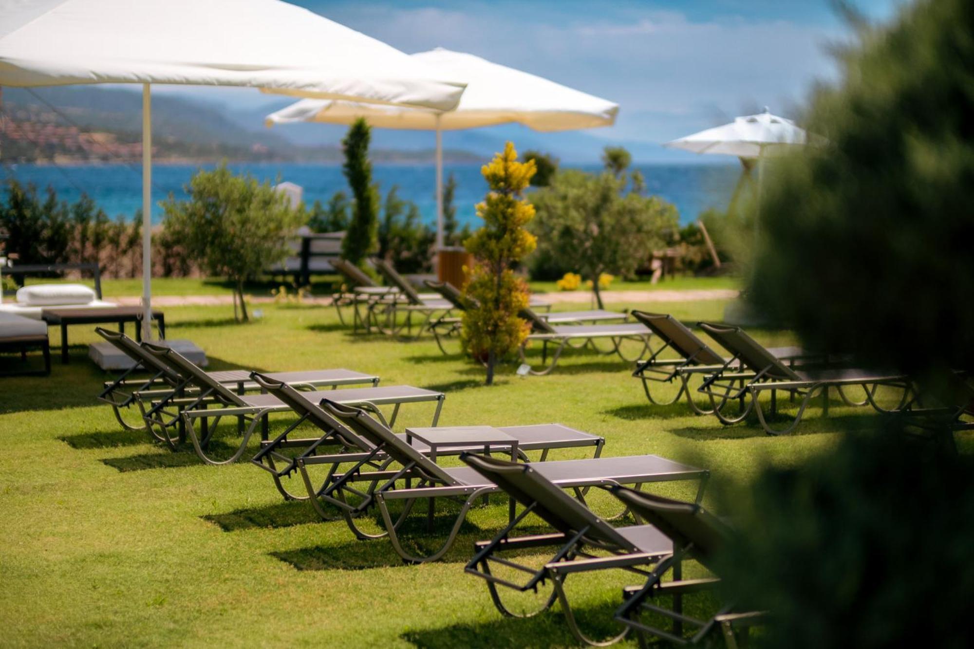 Assos Troy Beach Hotel Exterior foto