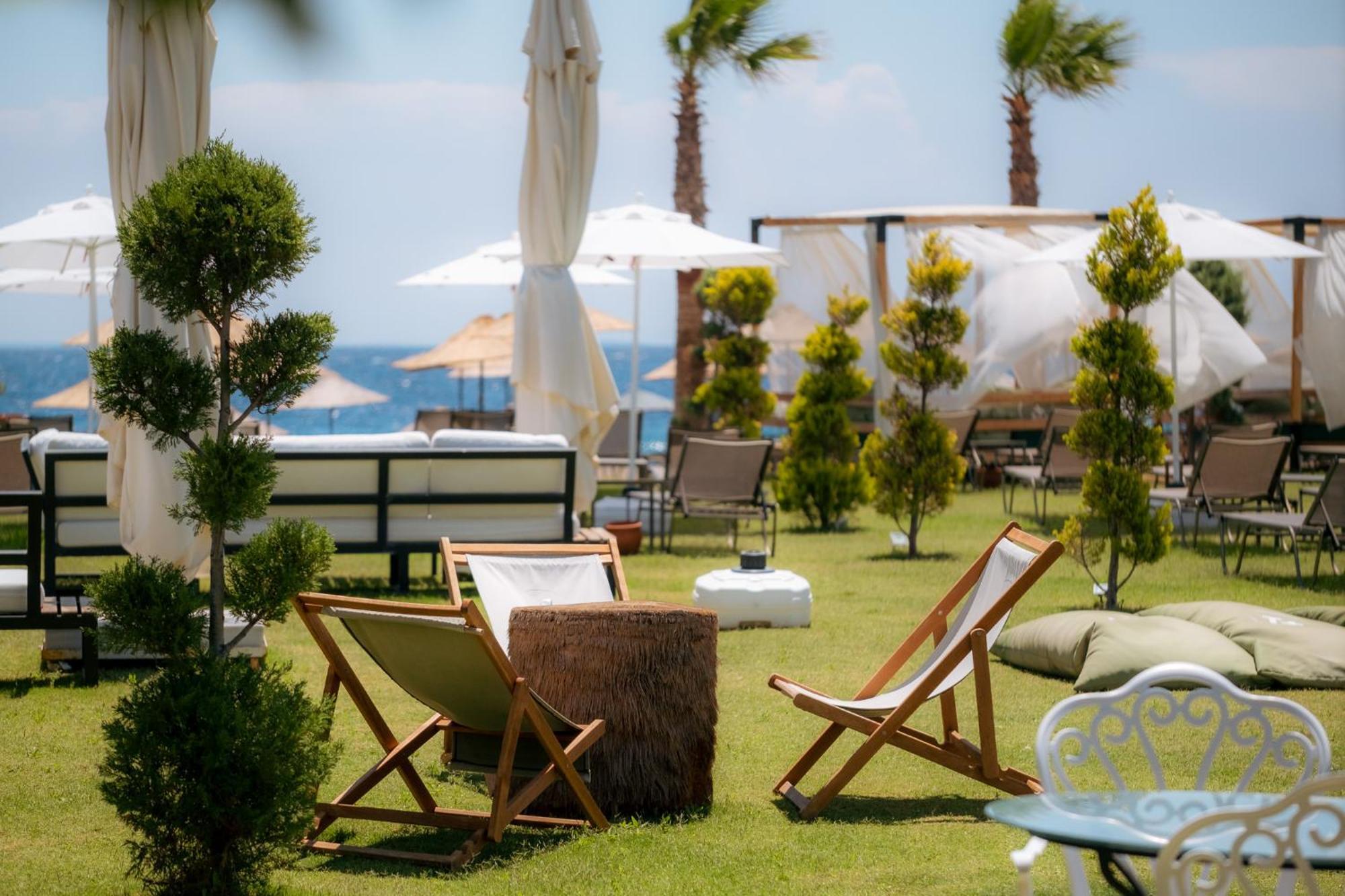 Assos Troy Beach Hotel Exterior foto